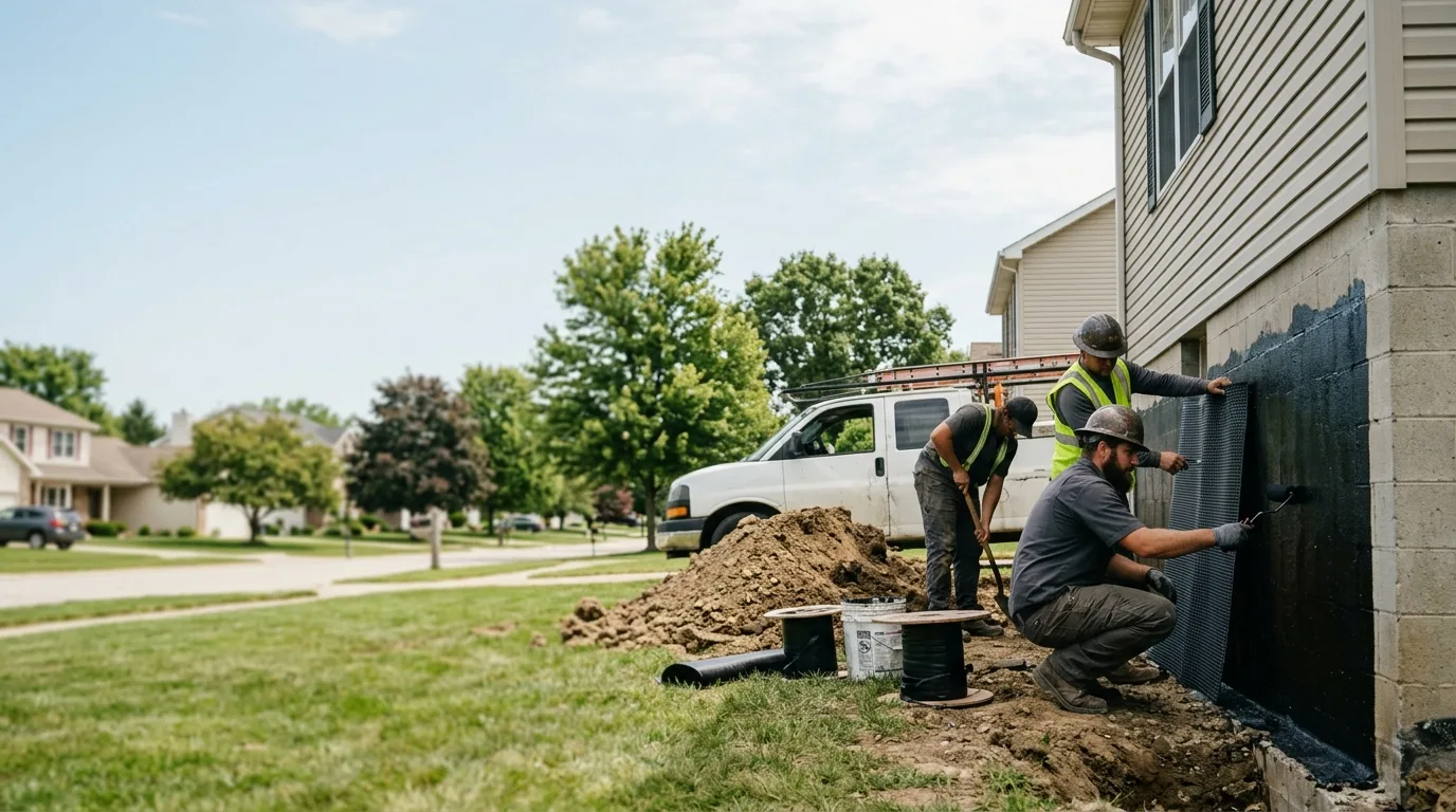 Basement Waterproofing in Shumway, IL near me